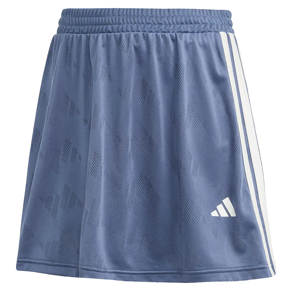 

Юбка adidas Stadium 3 Stripes Tennis Inspired Jacquard skirt, синий