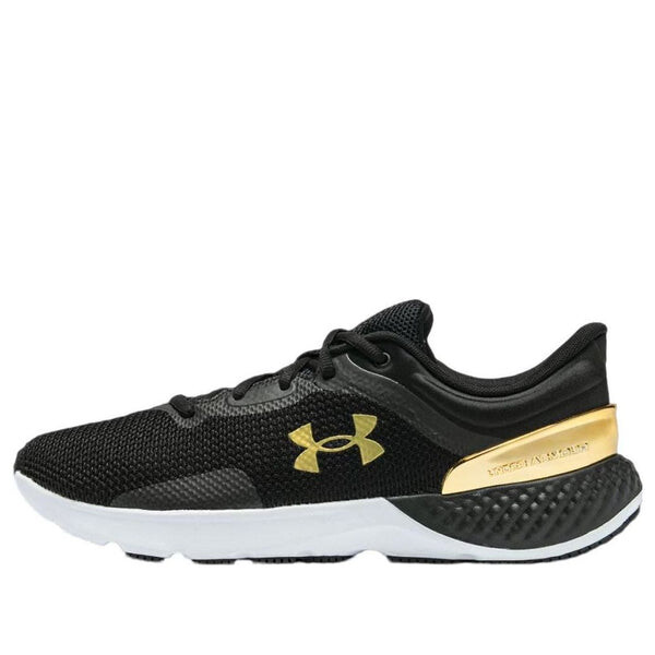 

Кроссовки charged escape 4 'black gold' Under Armour, черный