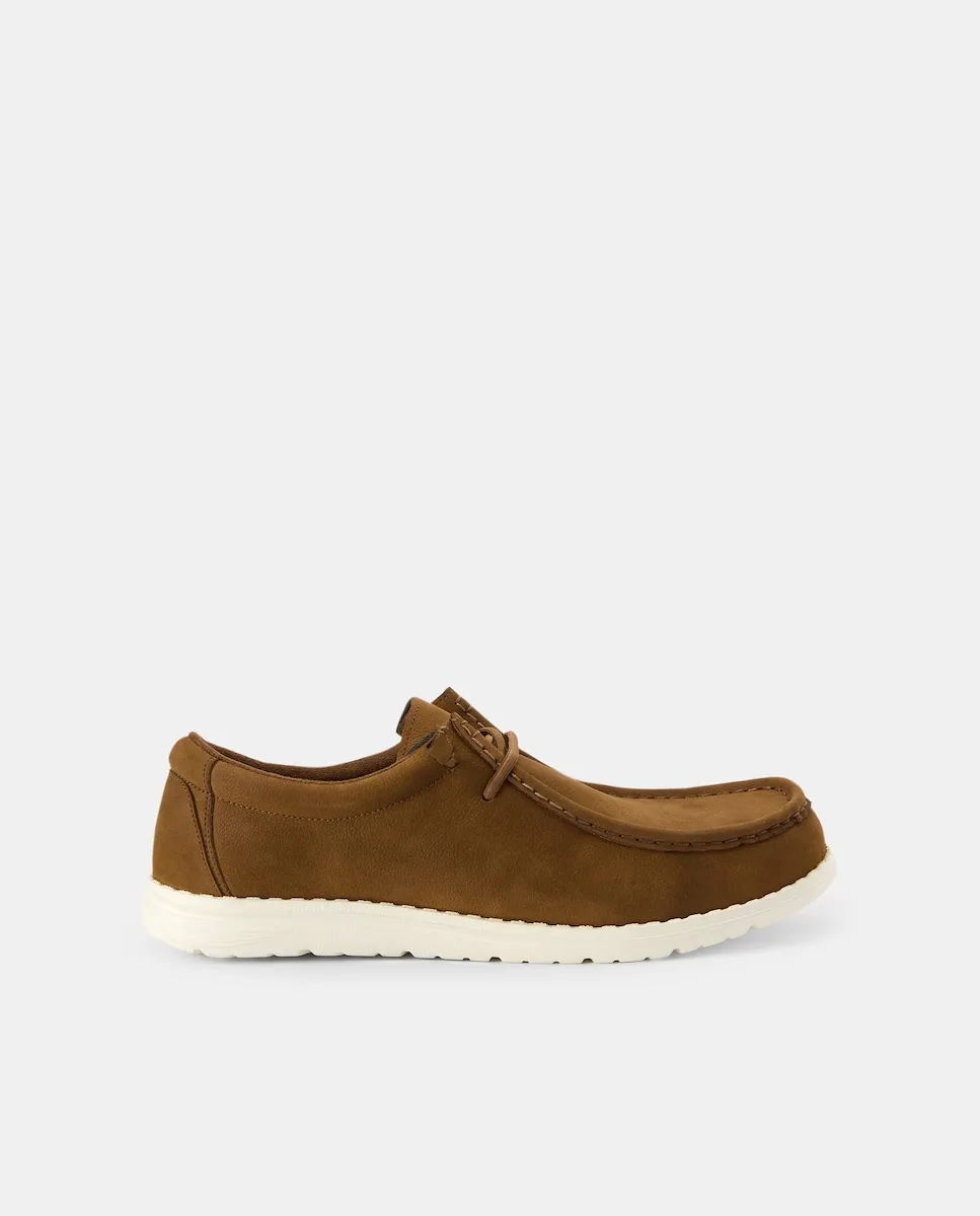 

Мужские валяши из нубука с подошвой EVA Dustin, светло-коричневый