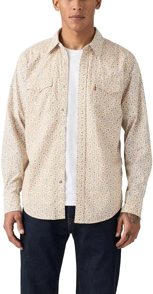 Рубашка Levi's Carsen Ditsy Oatmeal