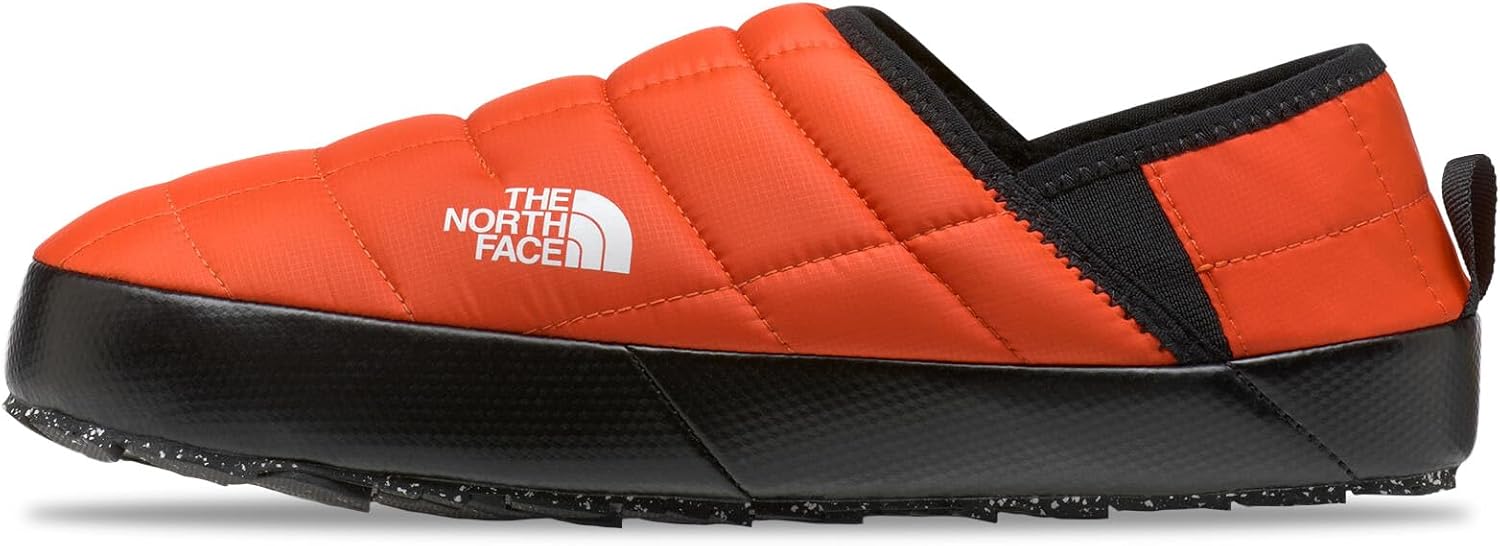 

Мужские зимние ботинки THE NORTH FACE Thermoball Traction Mule V | С утеплителем и водоотталкивающей пропиткой, резиновая подошва, Solar Flare/Tnf Black