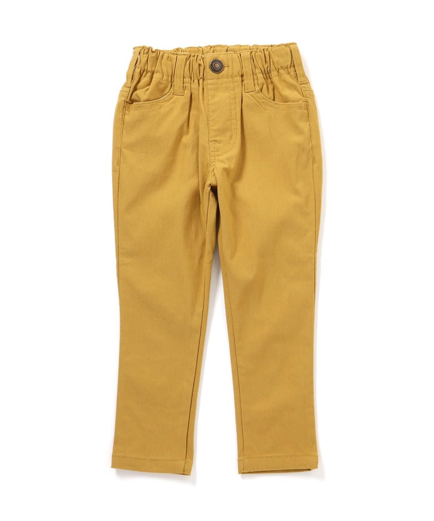 Теплые и удобные узкие брюки, длина 25 см BREEZE, Mustard