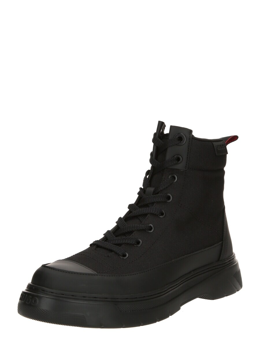 

Ботинки на шнуровке HUGO Lace-Up Boots, черный