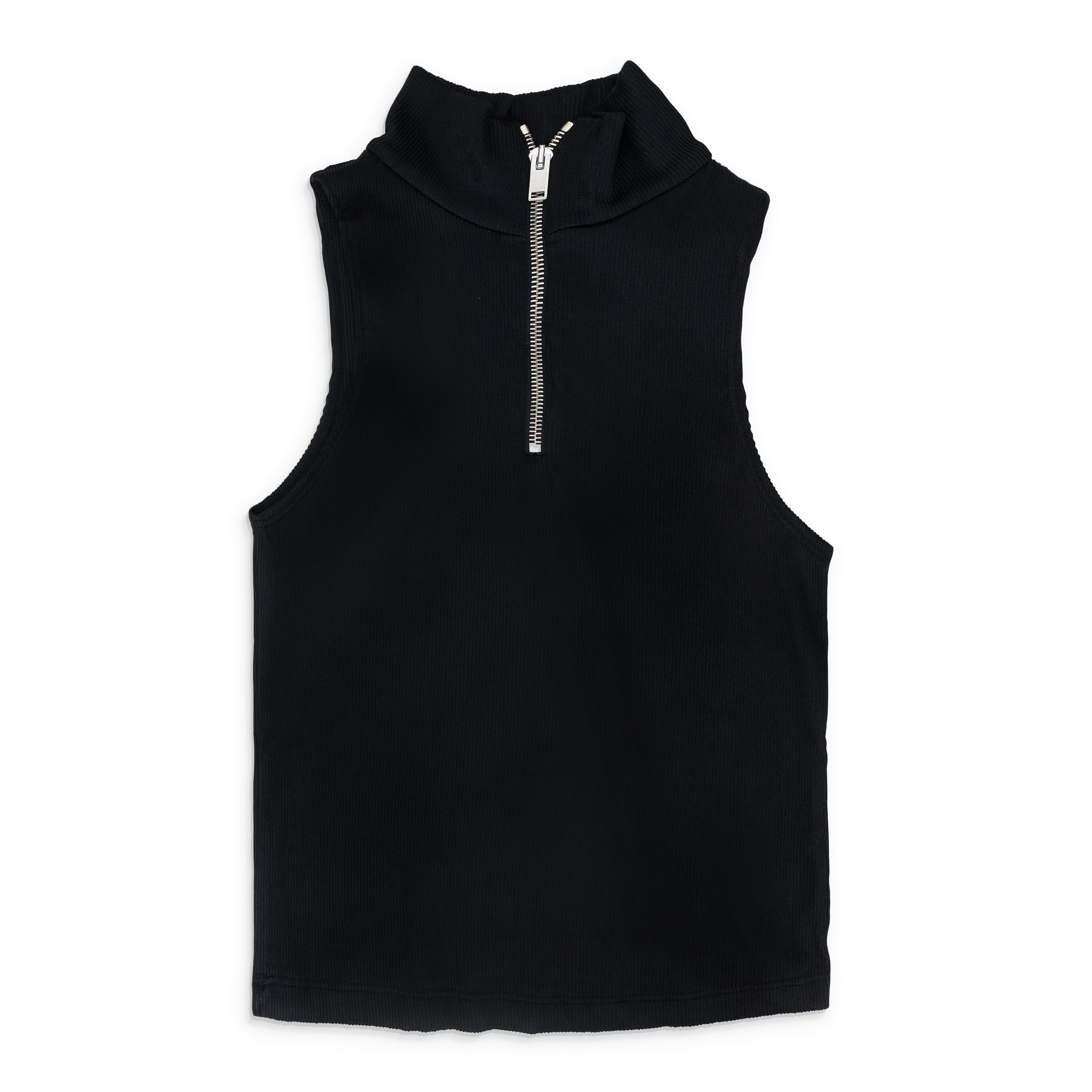 

ЧЕРНЫЙ ВЯЗАНЫЙ СВИТЕР С ВОРОТНИКОМ В РЕБРИСТУЮ ТКАНЬ Rhude, черный