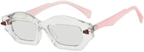 

Солнцезащитные очки маленького размера 2027 года для женщин, прямоугольные, в стиле хип-хоп, панк, для активного отдыха, с солнцезащитным кремом MTZJH, 4