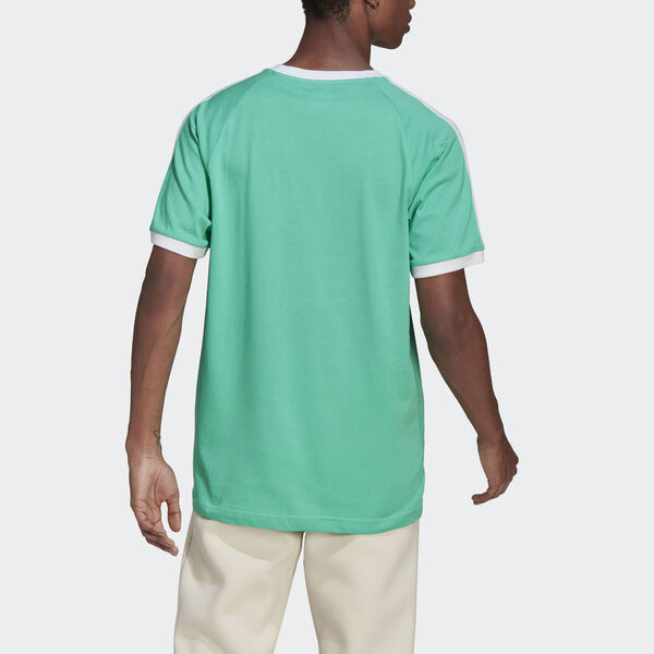 Футболка adidas Adicolor Classics 3-Stripes T-shirt 'Hi-Res Green', зеленый — фото 4