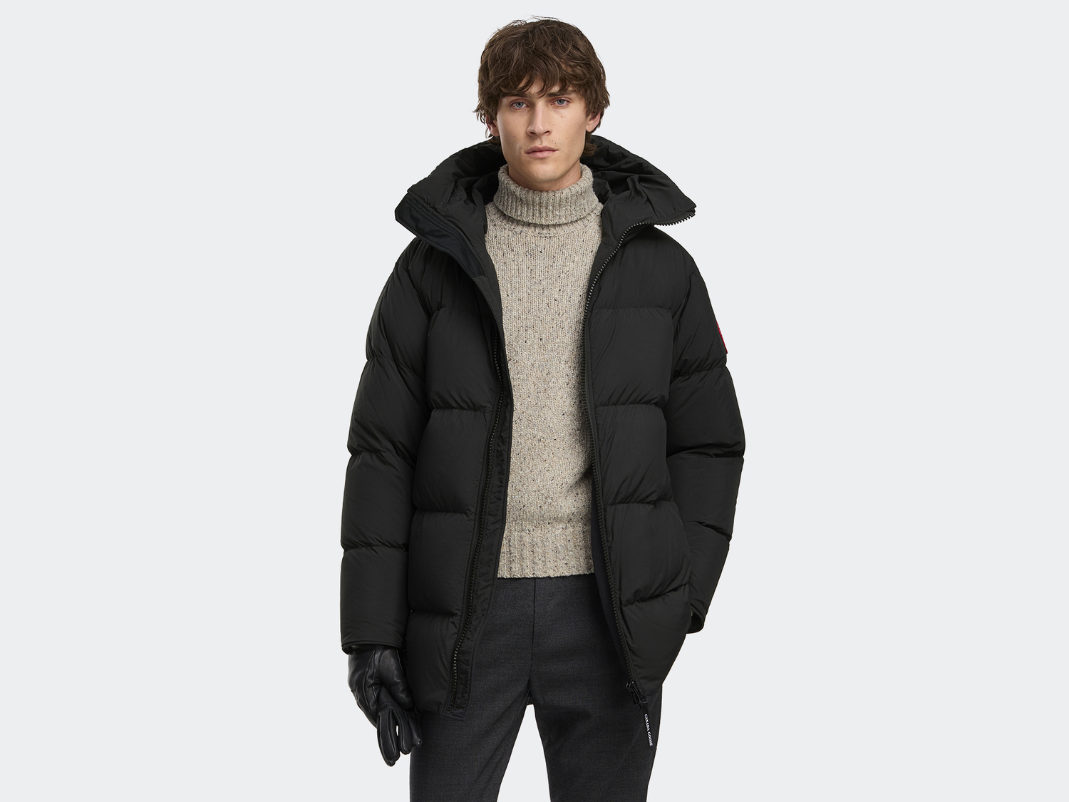 

Пуховик Canada Goose Lawrence, черный