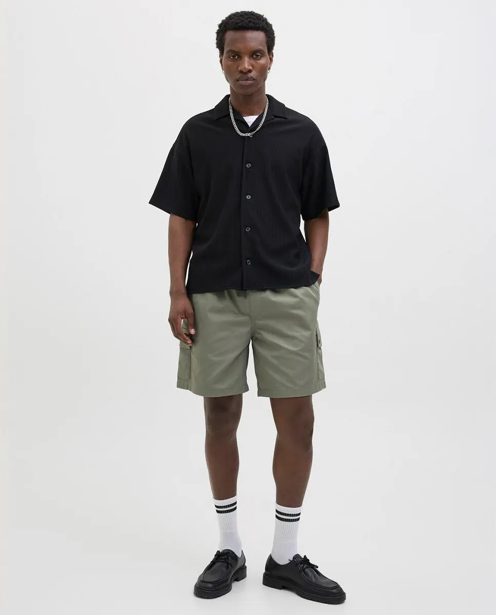

Мужские шорты-бермуды свободного кроя с боковыми карманами Jack & Jones, зеленый