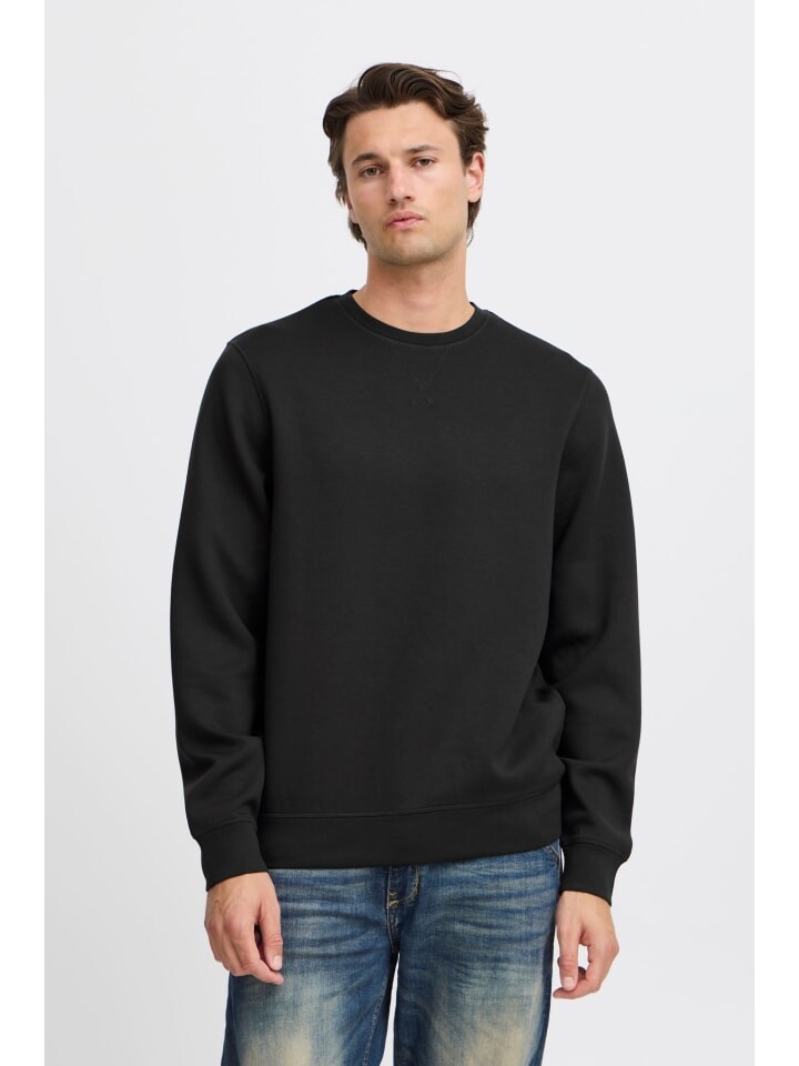 

Толстовка BLEND Rundhalspullover BHSweatshirt 20717364 lässiges Sweatshirt, черный