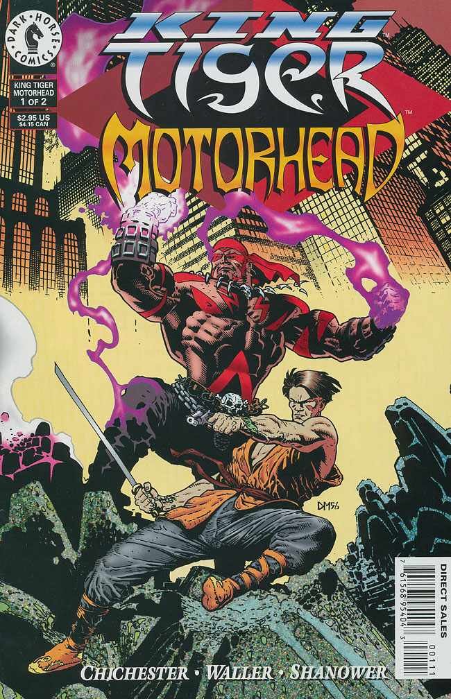 

KING TIGER MOTORHEAD #1-2 complete BARB WIRE spinoff story (KING TIGER MOTORHEAD (1996 DARK HORSE)) (DARK HORSE)