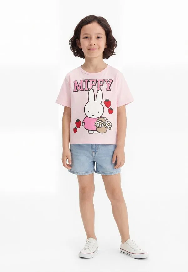 Футболка с принтом nmfamma Name It, Cradle Pink