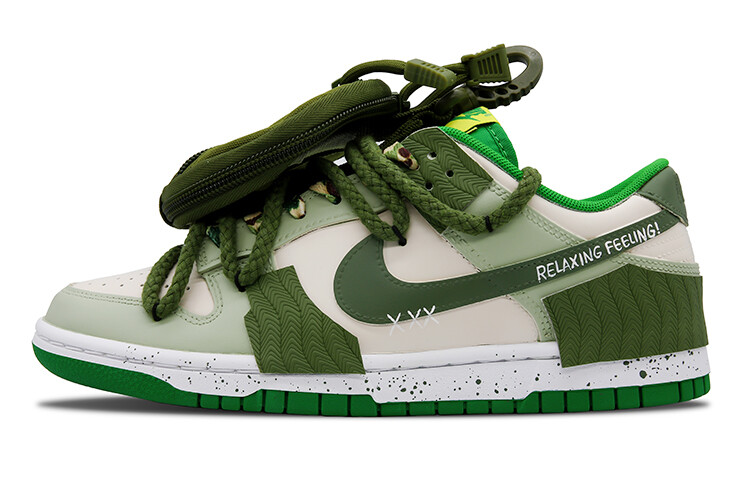 

Мужские кроссовки для скейтбординга Nike Dunk, Beige/Green