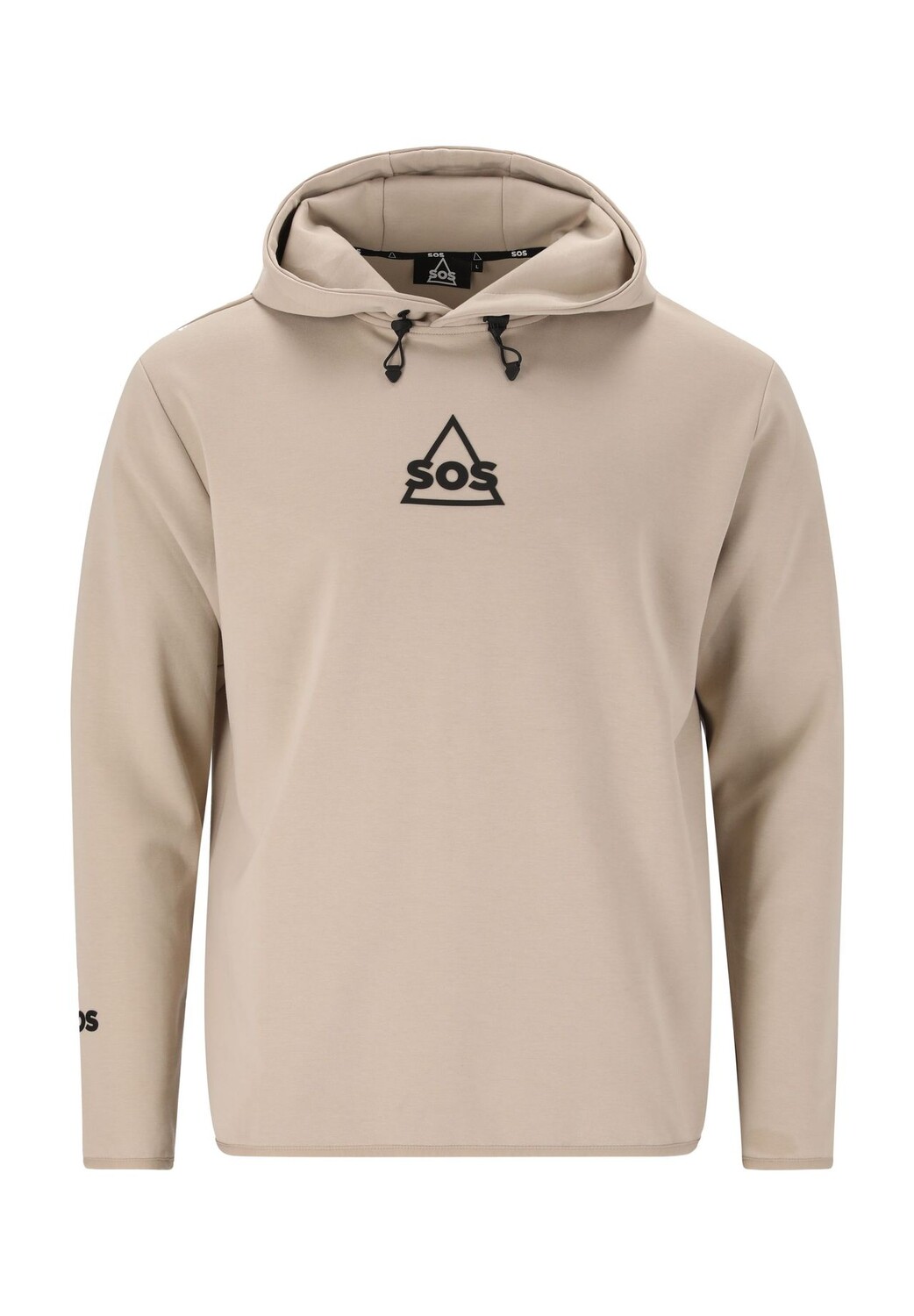 

Толстовка Vail с классным принтом на груди SOS, цвет Simply Taupe