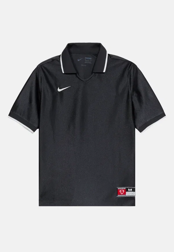 Футболка спортивная Nike Performance, off noir/summit white, черный/белый — фото 3