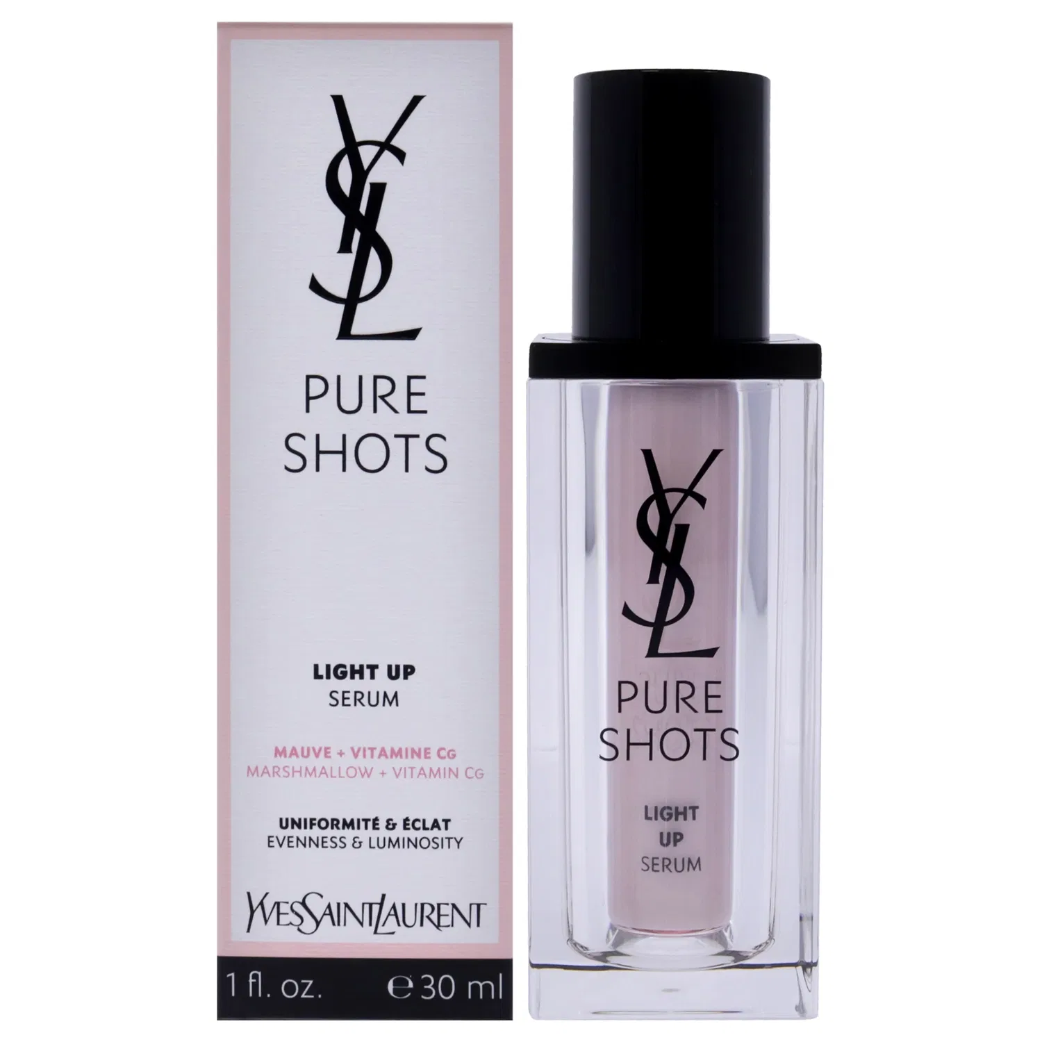 Сыворотка Yves Saint Laurent — Осветляющая Pure Shots Light Up от для мужчин и женщин - , Clear, 28 г