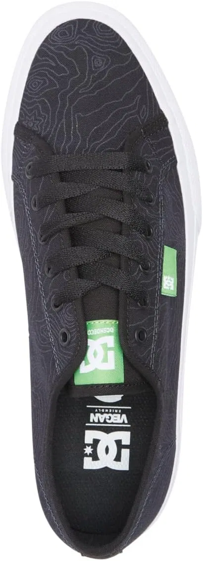 Мужские кроссовки DC Shoes Manual Shoes, Black Lime — фото 4