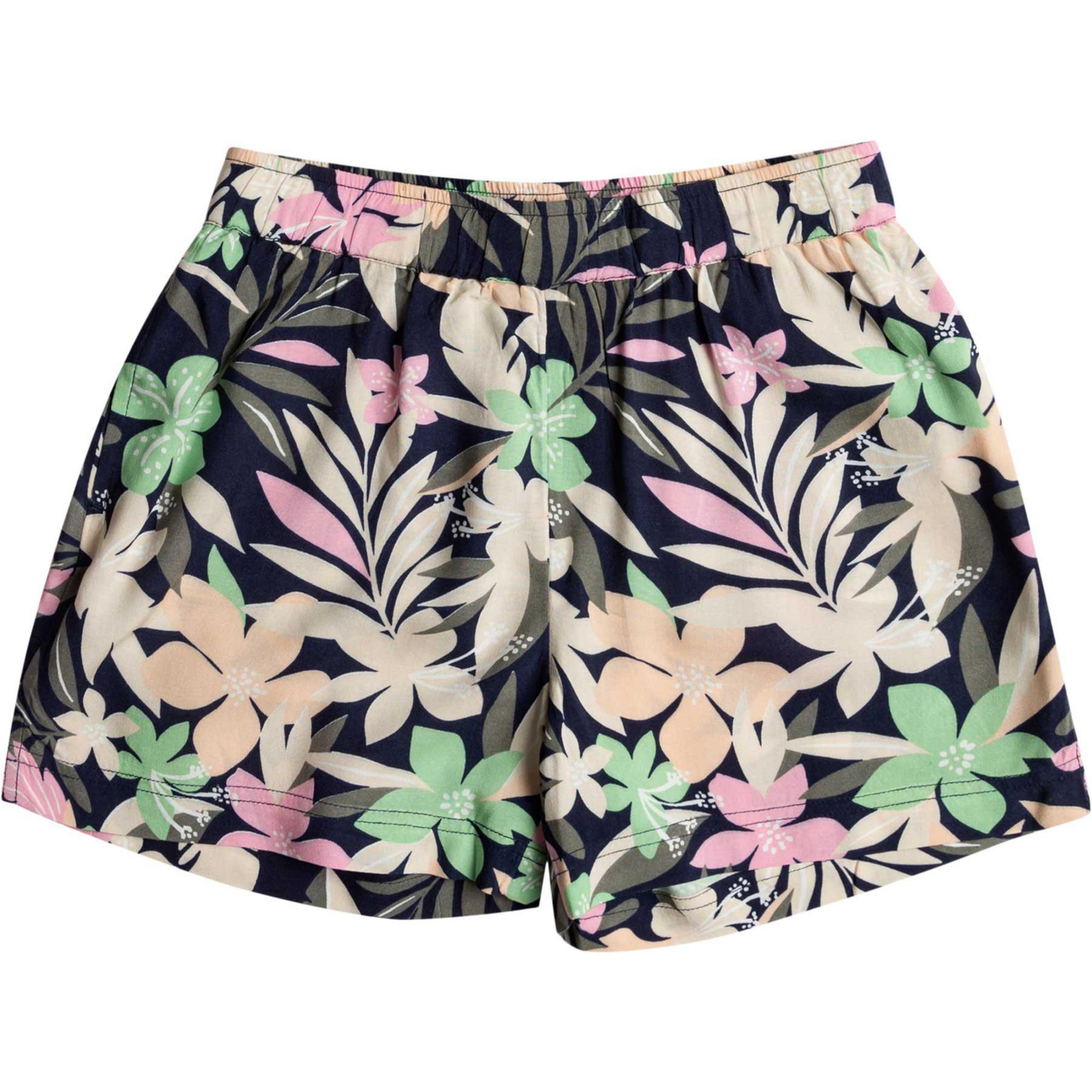 

Детские шорты с эластичным поясом, голубого цвета, в форме океанского дна. ROXY, Naval Academy Ilacabo