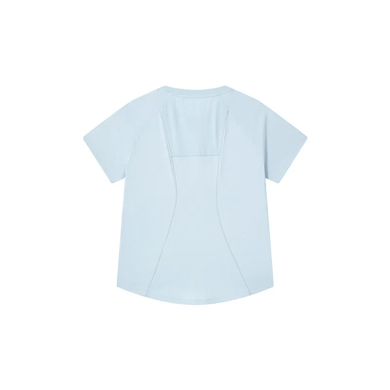 Футболка детская Crew Neck Under Armour Blue Mist Gray — фото 3