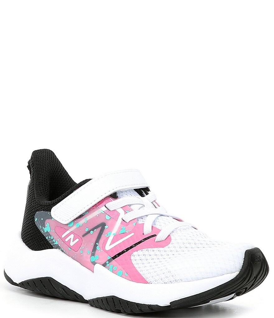 

Кроссовки для бега New Balance Girls' Rave Run V2 (для малышей), белый