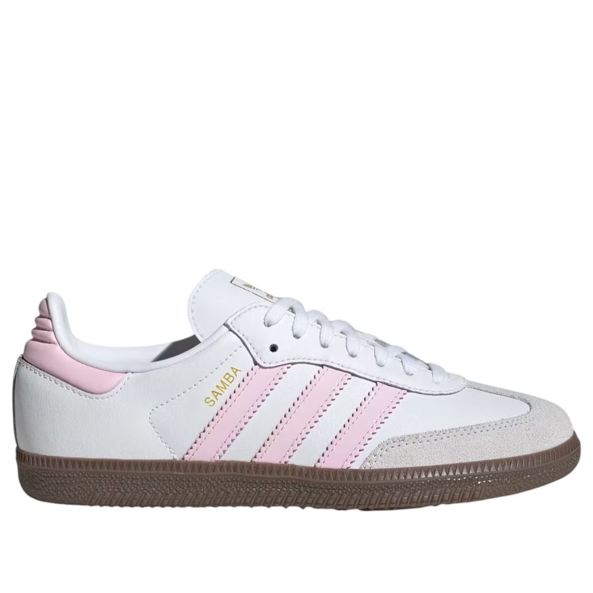 (GS) Adidas Samba OG J 'White Clear Pink Gum' — фото 2
