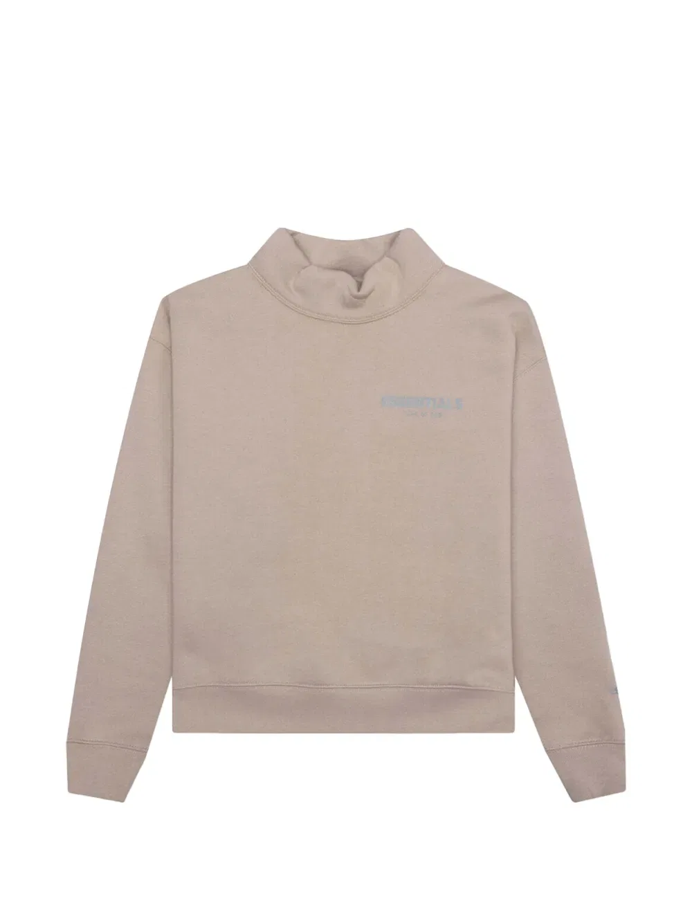 Толстовка с высоким воротником Fear Of God Essentials Kids, нейтральный