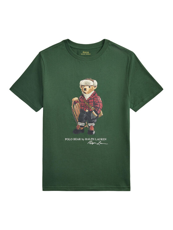 

Футболка regular fit 323981260002 Polo Ralph Lauren, зеленый