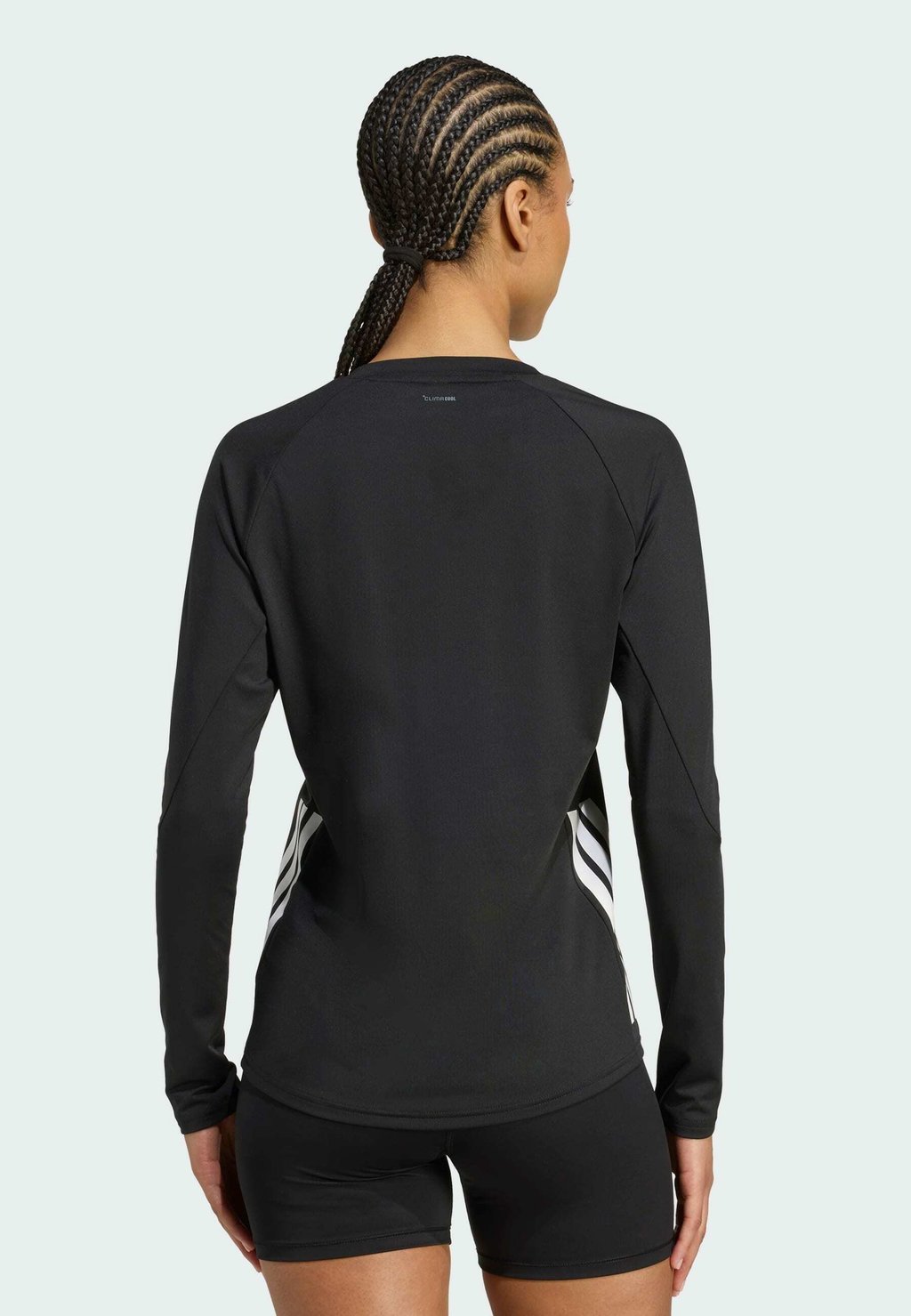 Футболка с длинным рукавом LONG SLEEVE VOLLEYBALL Adidas Performance, черный — фото 2