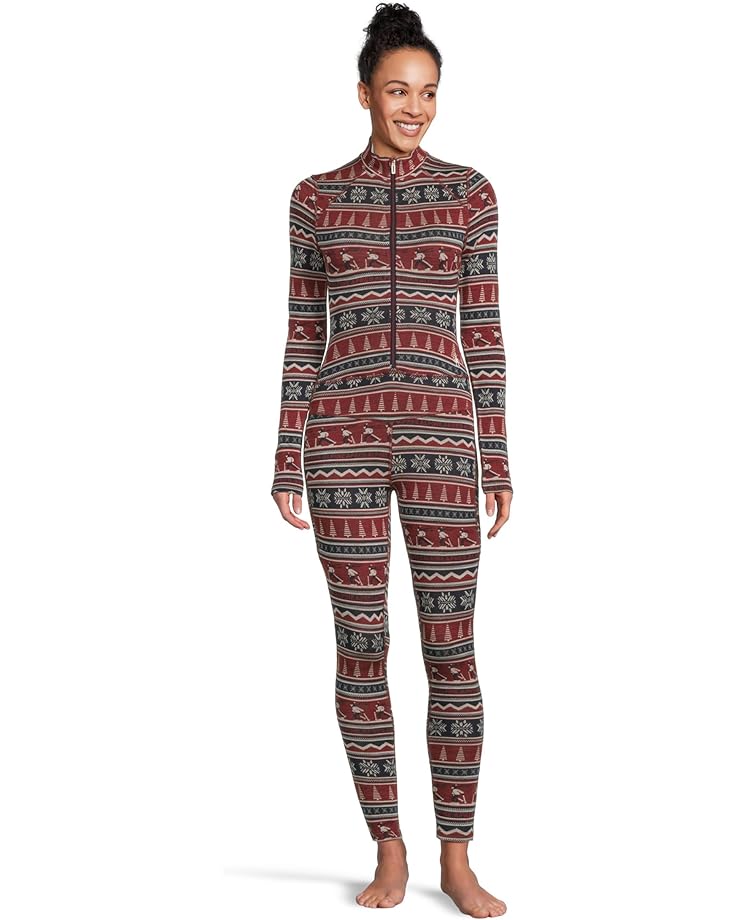 

Женский комбинезон Smartwool Classic Thermal Merino Base Layer One Piece, Currant Alpine Apres