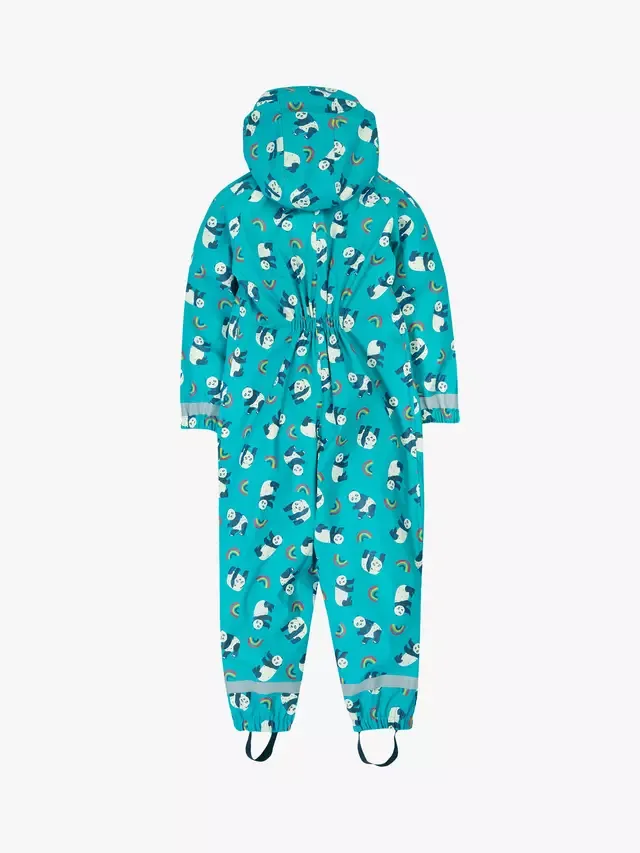 Детский водонепроницаемый комбинезон с принтом Pudadle Buster, Panda Play Frugi — фото 3