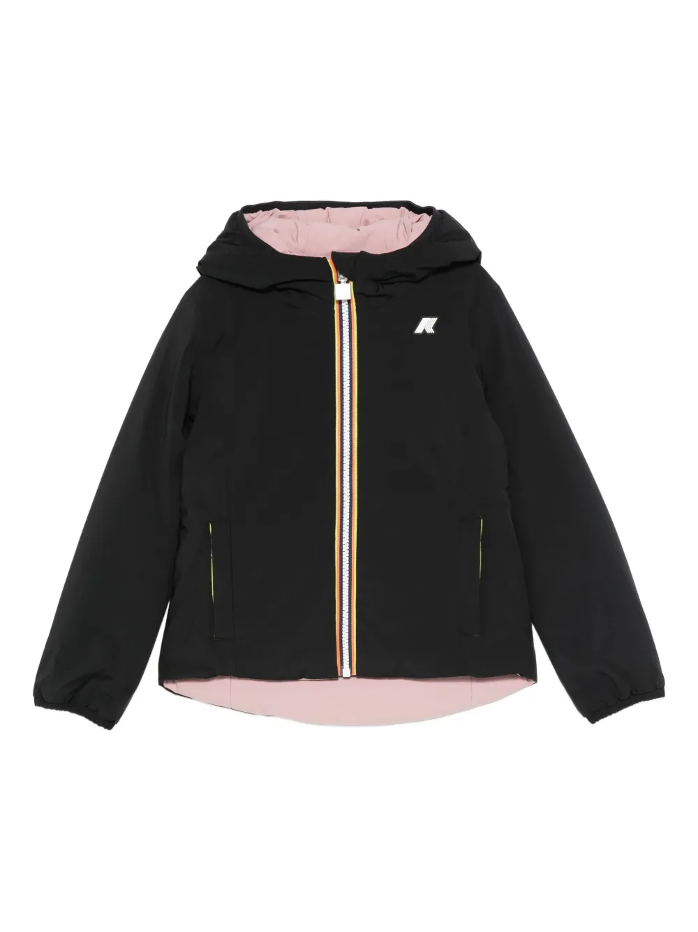 

Куртка с капюшоном на молнии K Way Kids, черный
