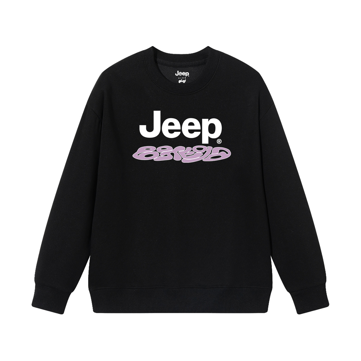 Детский свитшот с круглым вырезом Moderate Jeep, coffee — фото 3
