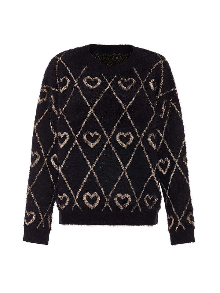 

Женский свитер черного цвета myMo