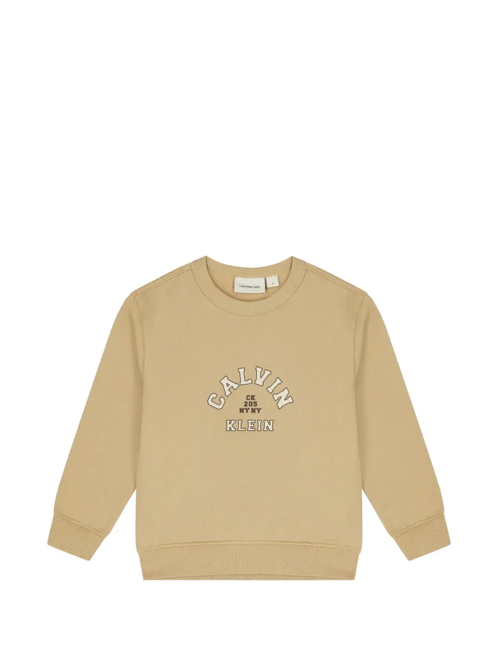 Толстовка с логотипом Calvin Klein Kids, нейтральный