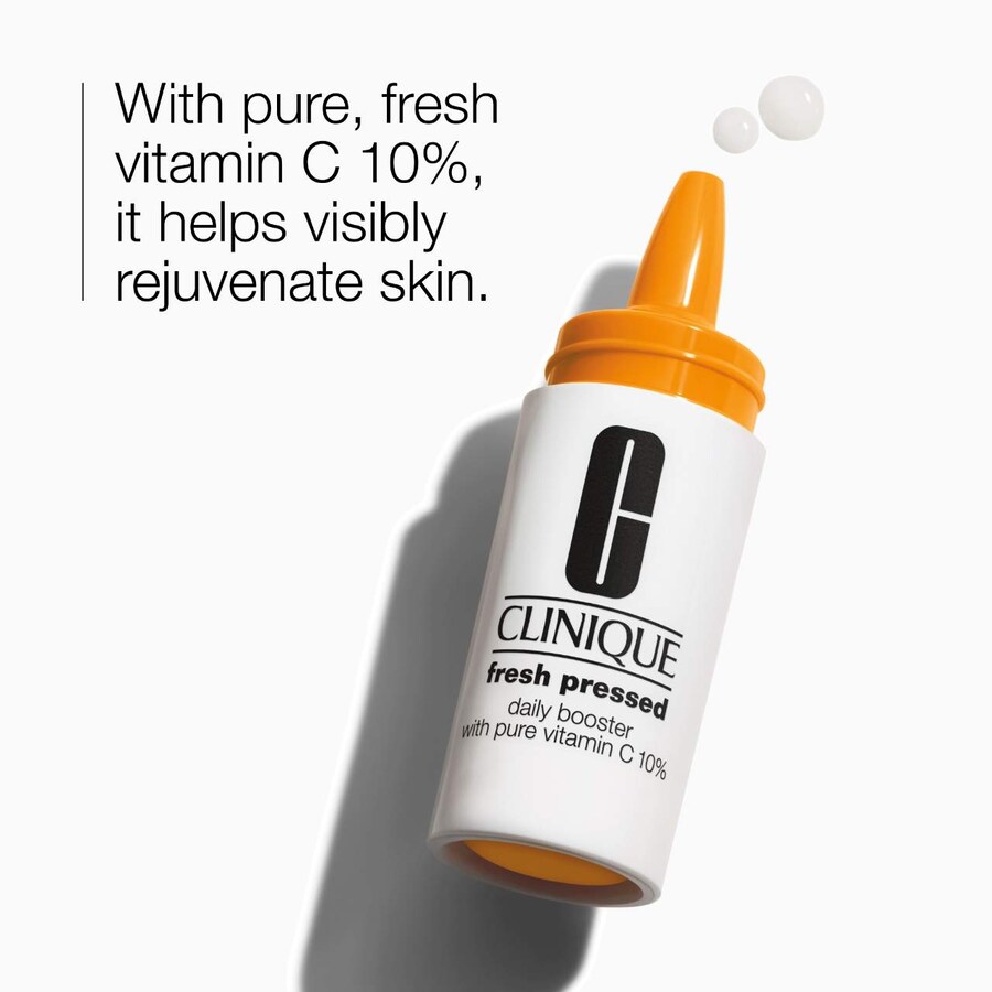 Свежеотжатый ежедневный бустер с чистым витамином С 10% CLINIQUE, 4 Count - 0.29 oz/8.5 mL — фото 2