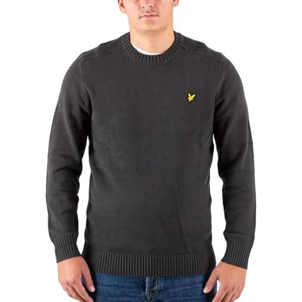 

Свитер Lyle & Scott Shoulder, серый