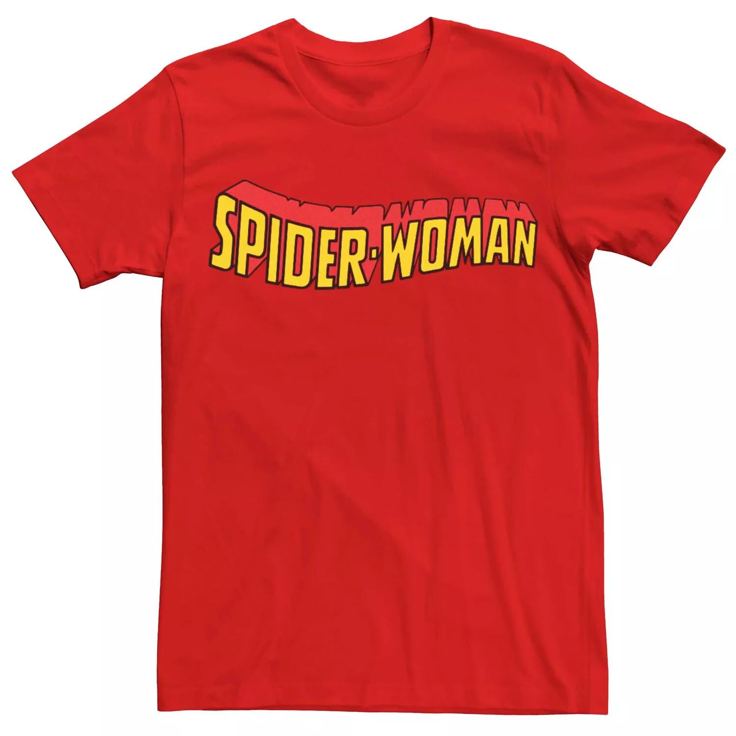

Мужская футболка с ярким ретро-логотипом Marvel Spider-Woman Licensed Character
