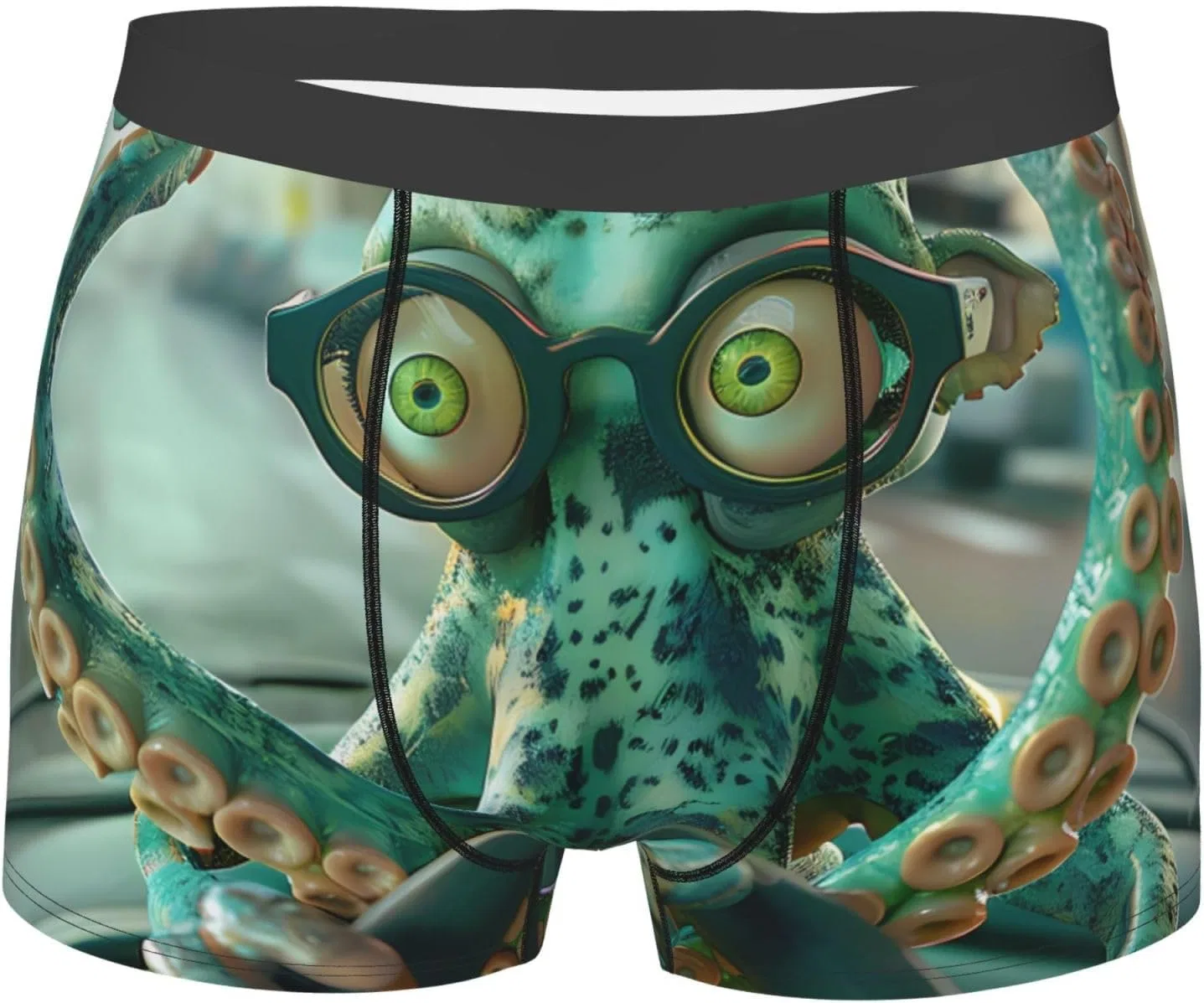 Боксеры с принтом пальмы, Octopuses 9