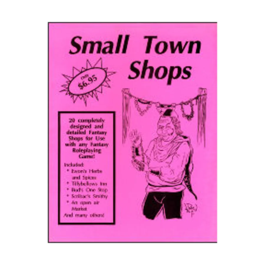 

Small Town Shops, Fantasy Supplements (Sage Lore Productions), мягкая обложка