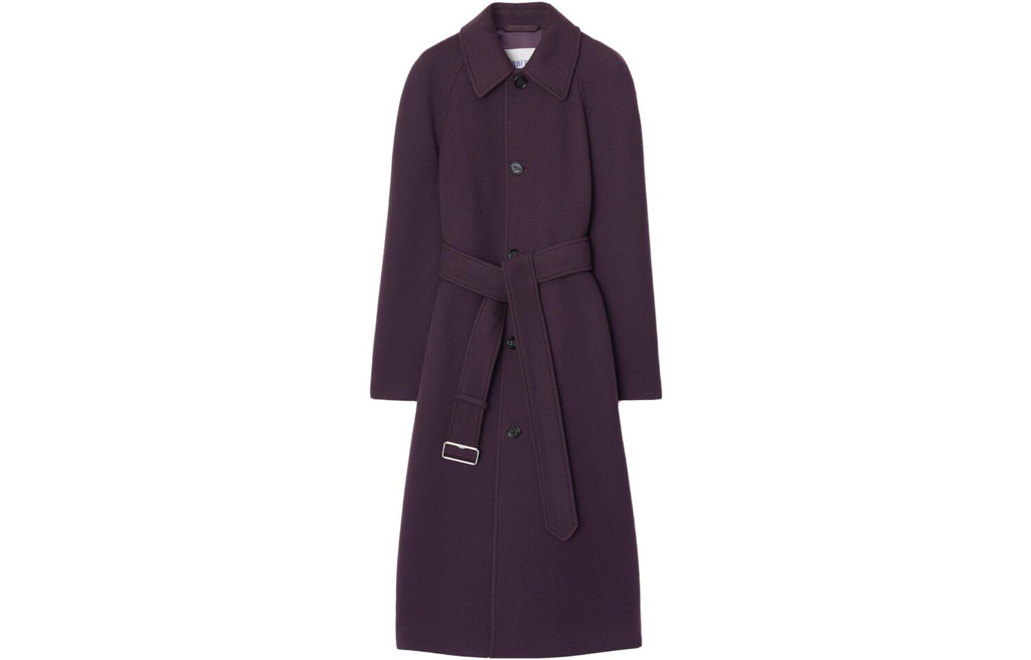 

Пальто женское фиолетовое Burberry