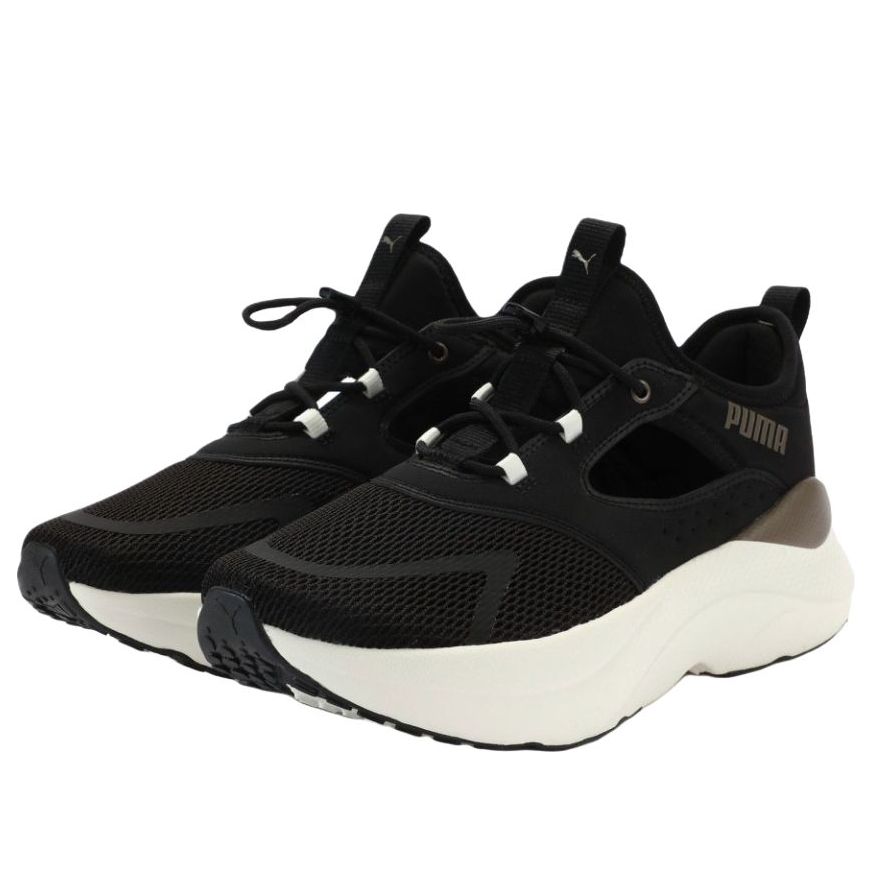 Кроссовки (WMNS) PUMA Softride Mayve Mule "Black Bronze", черный — фото 3