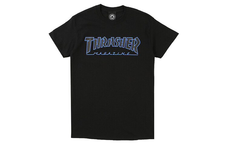 

Thrasher Футболка унисекс «Трэшер», Черный