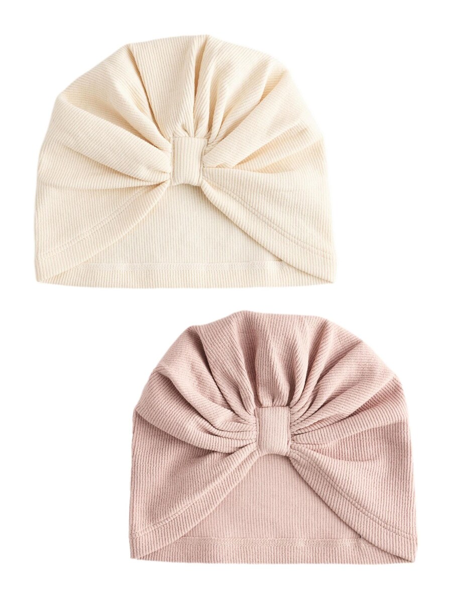 

Шапочка Next 2er-Pack, цвет Beige/Rose