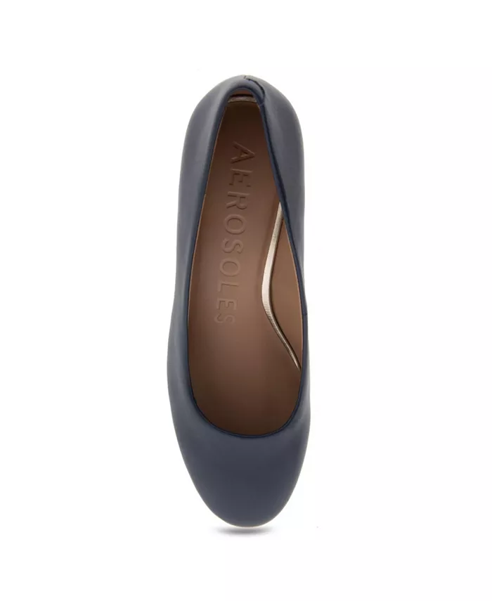 Туфли Ebel Dress на среднем каблуке Aerosoles, синий — фото 4
