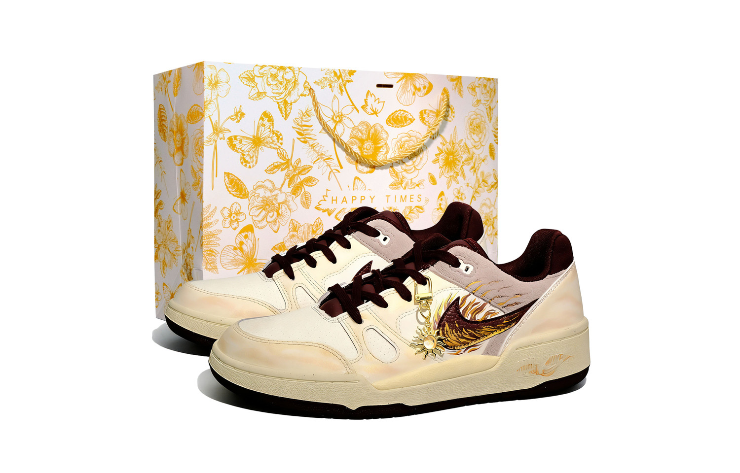 

Nike Кроссовки Full Force Low top мужские White Gold