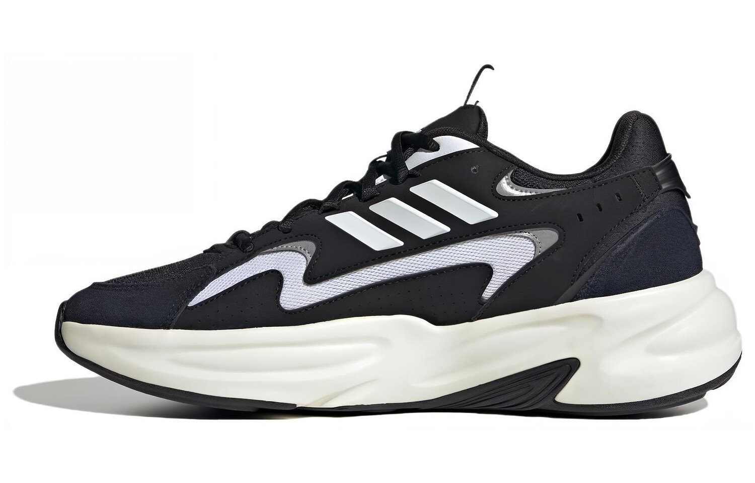 Кроссовки Adidas Ozwave, унисекс, низкие, черные