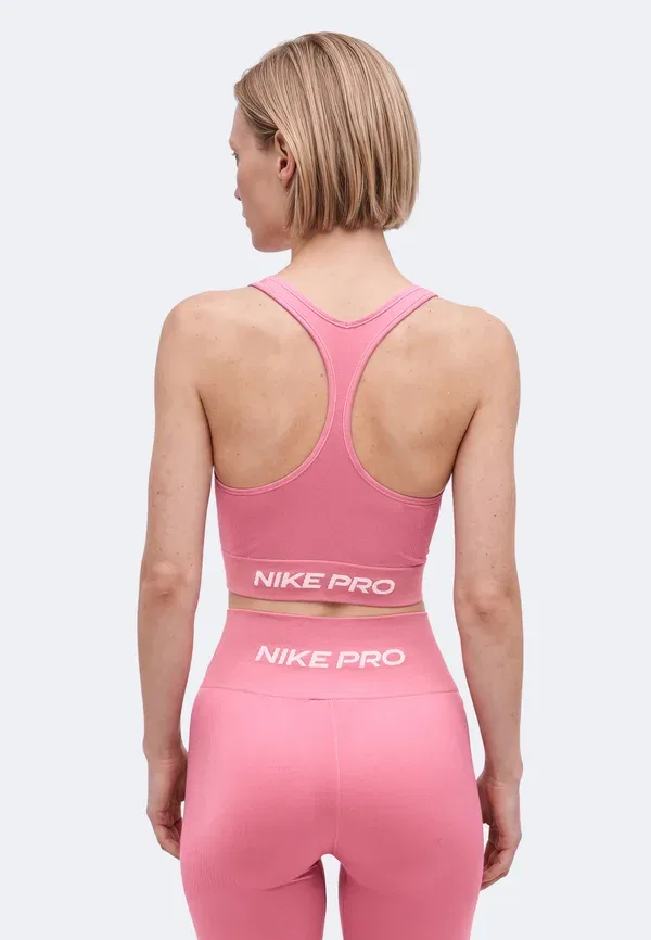 Майка Nike Performance, пион/белый — фото 3