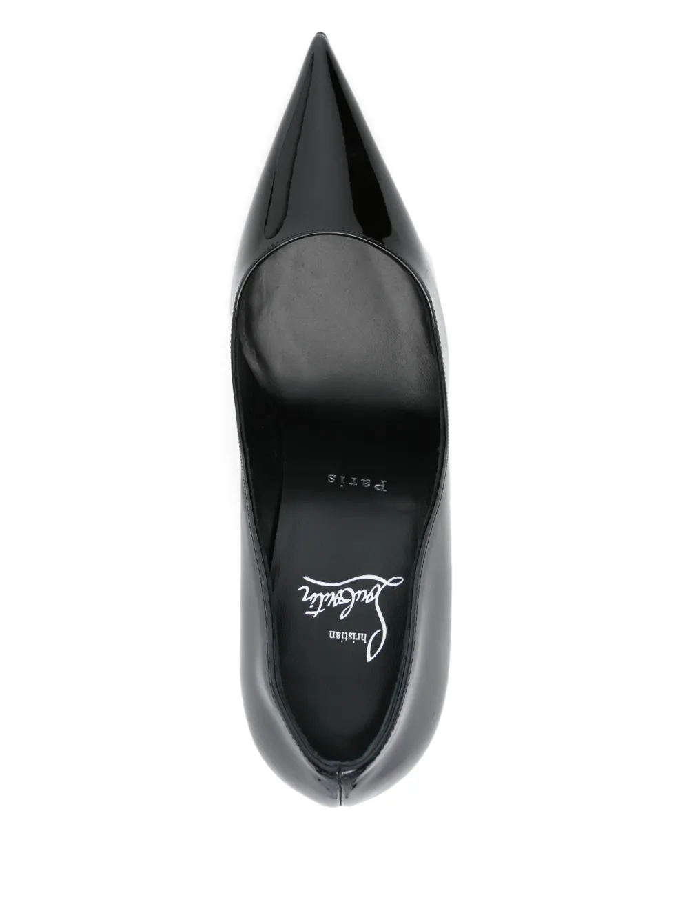 Туфли Miss Z 100 Christian Louboutin, черный — фото 4