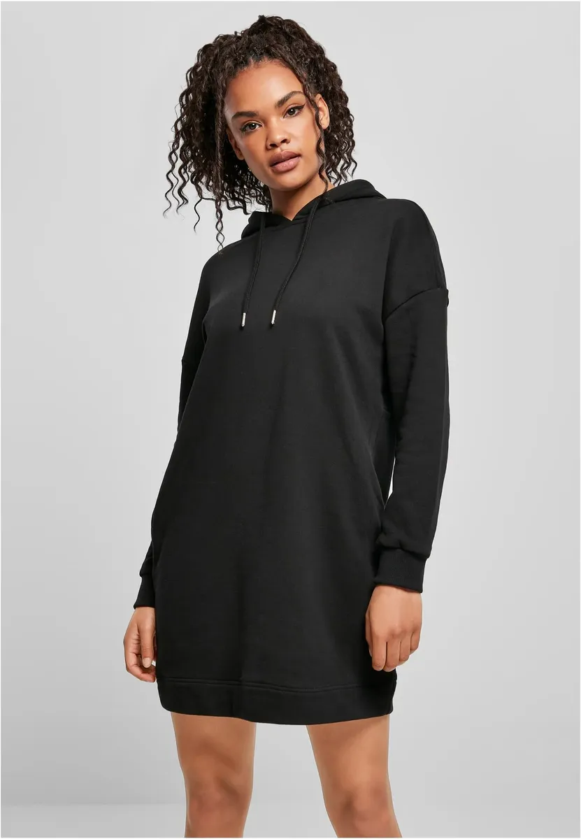 

Платье-рубашка URBAN CLASSICS " Urban Classics Women's Ladies Organic Oversized Terry Hoody Dress" (1 шт.), черный
