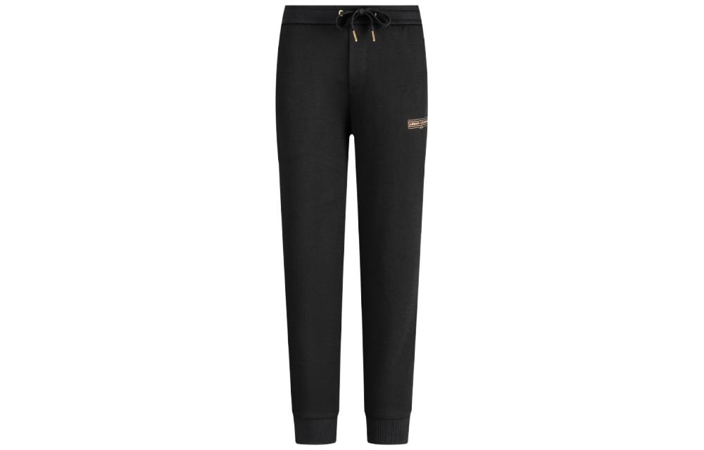 

SS23 Вязаные спортивные брюки мужские черные ARMANI EXCHANGE