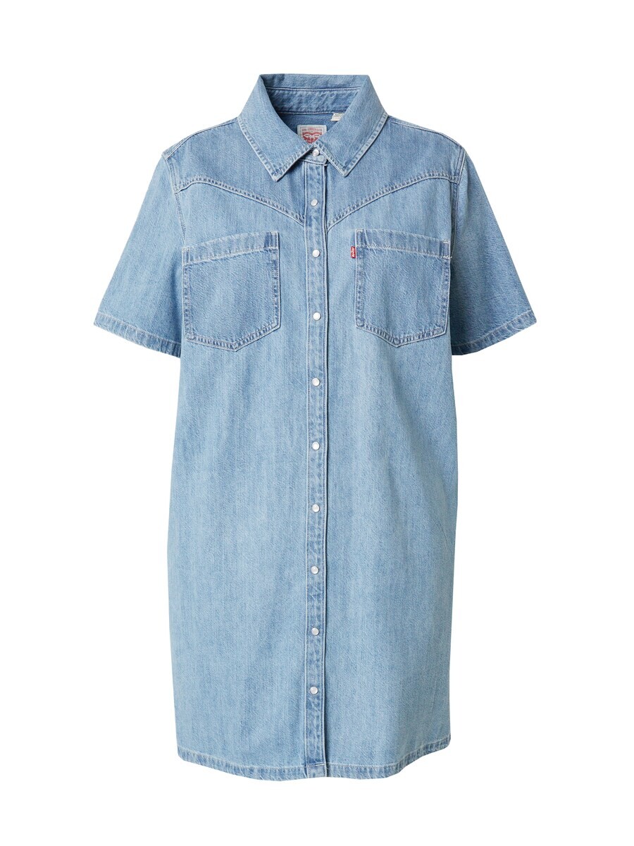 

Платье рубашка Levi's Plus Shirt Dress Louisa, цвет blue denim/light blue